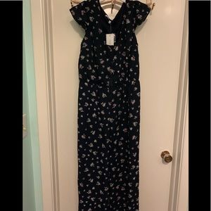 NWT Collective Concepts Cap Sleeve Jumpsuit